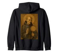 Icône catholique chrétienne de Saint Bernardin de Sienne Sweat à Capuche