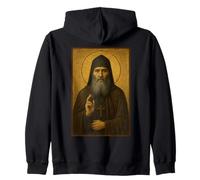 Icône catholique chrétienne de Saint Gabriel Urgebadze Sweat à Capuche