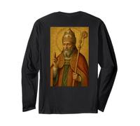 Icône catholique chrétienne de Saint Grégoire Le Grand Manche Longue