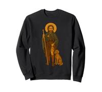 Icône catholique chrétienne de Saint Roch Sweatshirt