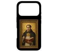 Icône catholique chrétienne de Saint Thomas d'Aquin Coque pour iPhone 17 Pro