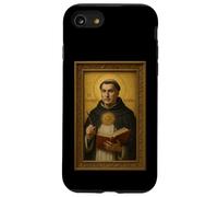 Icône catholique chrétienne de Saint Thomas d'Aquin Coque pour iPhone SE (2020) / 7/8