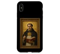 Icône catholique chrétienne de Saint Thomas d'Aquin Coque pour iPhone XS Max