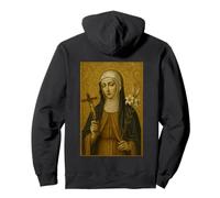 Icône catholique chrétienne de Sainte Catherine de Sienne Sweat à Capuche