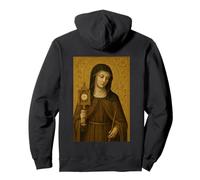 Icône catholique chrétienne de Sainte Claire d'Assise Sweat à Capuche