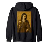 Icône catholique chrétienne de Sainte Claire d'Assise Sweat à Capuche