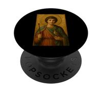 Icône catholique chrétienne de St Tryphon PopSockets PopGrip Adhésif