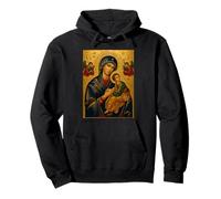 Icône catholique de Notre-Dame du Perpétuel Secours Sweat à Capuche