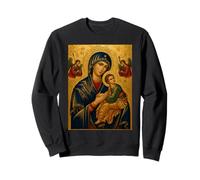 Icône catholique de Notre-Dame du Perpétuel Secours Sweatshirt