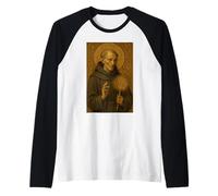 Icône catholique de Saint Bernardin de Sienne Manche Raglan