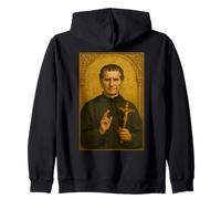 Icône catholique de Saint Jean Bosco Sweat à Capuche