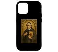 Icône catholique de Saint Jean Eudes Coque pour iPhone 12/12 Pro