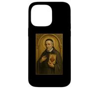 Icône catholique de Saint Jean Eudes Coque pour iPhone 14 Pro Max