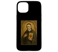Icône catholique de Saint Jean Eudes Coque pour iPhone 15 Plus