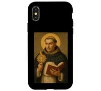 Icône catholique de Saint Thomas d'Aquin Coque pour iPhone X/XS
