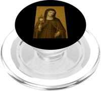 Icône catholique de Sainte Claire d'Assise PopSockets PopGrip pour MagSafe