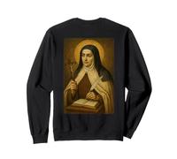 Icône catholique de Sainte Thérèse d'Avila Sweatshirt
