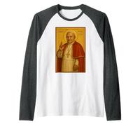 Icône catholique du Pape Jean XXIII Manche Raglan