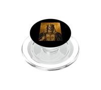 Icône catholique du Roi Baudouin IV de Jérusalem PopSockets PopGrip pour MagSafe