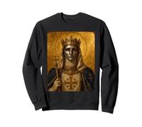 Icône catholique du Roi Baudouin IV de Jérusalem Sweatshirt