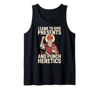 Icône catholique « I Came to Give Presents and Punch Heretics » Débardeur