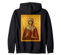 Icône catholique orthodoxe de Sainte Anastasie la Romaine Sweat à Capuche