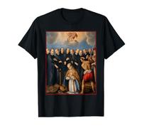 Icône catholique orthodoxe Saint Berthaire de Monte Cassino T-Shirt Graphique avec Valeur