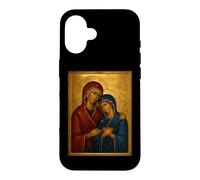 Icône catholique orthodoxe Sainte Anne et Marie la Mère Coque pour iPhone 16