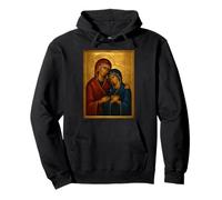 Icône catholique orthodoxe Sainte Anne et Marie la Mère Sweat à Capuche