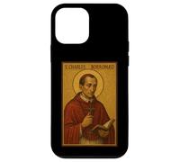 Icône catholique Romaine de Saint Charles Borromeo Coque pour iPhone 12 Mini