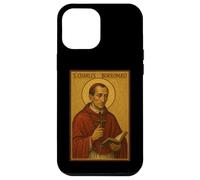 Icône catholique Romaine de Saint Charles Borromeo Coque pour iPhone 12 Pro Max