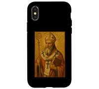 Icône catholique Romaine de Saint Cyrille d'Alexandrie Coque pour iPhone X/XS