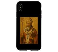Icône catholique Romaine de Saint Cyrille d'Alexandrie Coque pour iPhone XS Max
