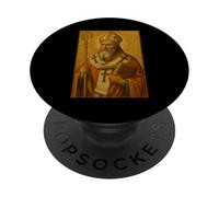 Icône catholique Romaine de Saint Cyrille d'Alexandrie PopSockets PopGrip Adhésif