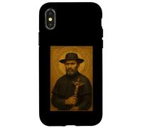 Icône catholique Romaine de Saint Damien de Molokai Coque pour iPhone X/XS