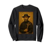 Icône catholique Romaine de Saint Damien de Molokai Sweatshirt