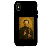 Icône catholique Romaine de Saint Jean Bosco Coque pour iPhone X/XS