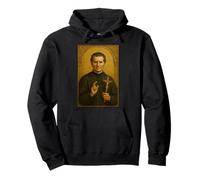 Icône catholique Romaine de Saint Jean Bosco Sweat à Capuche