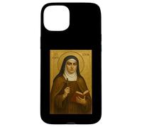 Icône catholique Romaine de Sainte Edith Stein Coque pour iPhone 15 Plus