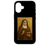 Icône catholique Romaine de Sainte Edith Stein Coque pour iPhone 16