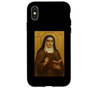 Icône catholique Romaine de Sainte Edith Stein Coque pour iPhone X/XS