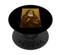 Icône catholique Romaine de Sainte Edith Stein PopSockets PopGrip Adhésif