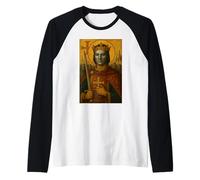 Icône catholique Romaine du Roi Baudouin IV Manche Raglan