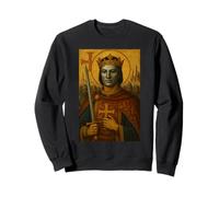 Icône catholique Romaine du Roi Baudouin IV Sweatshirt