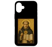 Icône catholique : Saint Thomas d'Aquin Coque pour iPhone 16 Plus