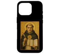 Icône catholique : Saint Thomas d'Aquin Coque pour iPhone 16 Pro