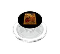 Icône catholique si Moïse et Le buisson Ardent PopSockets PopGrip pour MagSafe