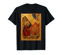 Icône catholique si Moïse et Le buisson Ardent T-Shirt