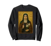 Icône chrétienne orthodoxe de Saint Abigail d'Irlande Sweatshirt
