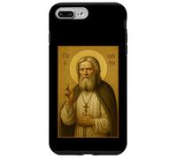Icône chrétienne orthodoxe de Saint Séraphim Coque pour iPhone 7 Plus/8 Plus